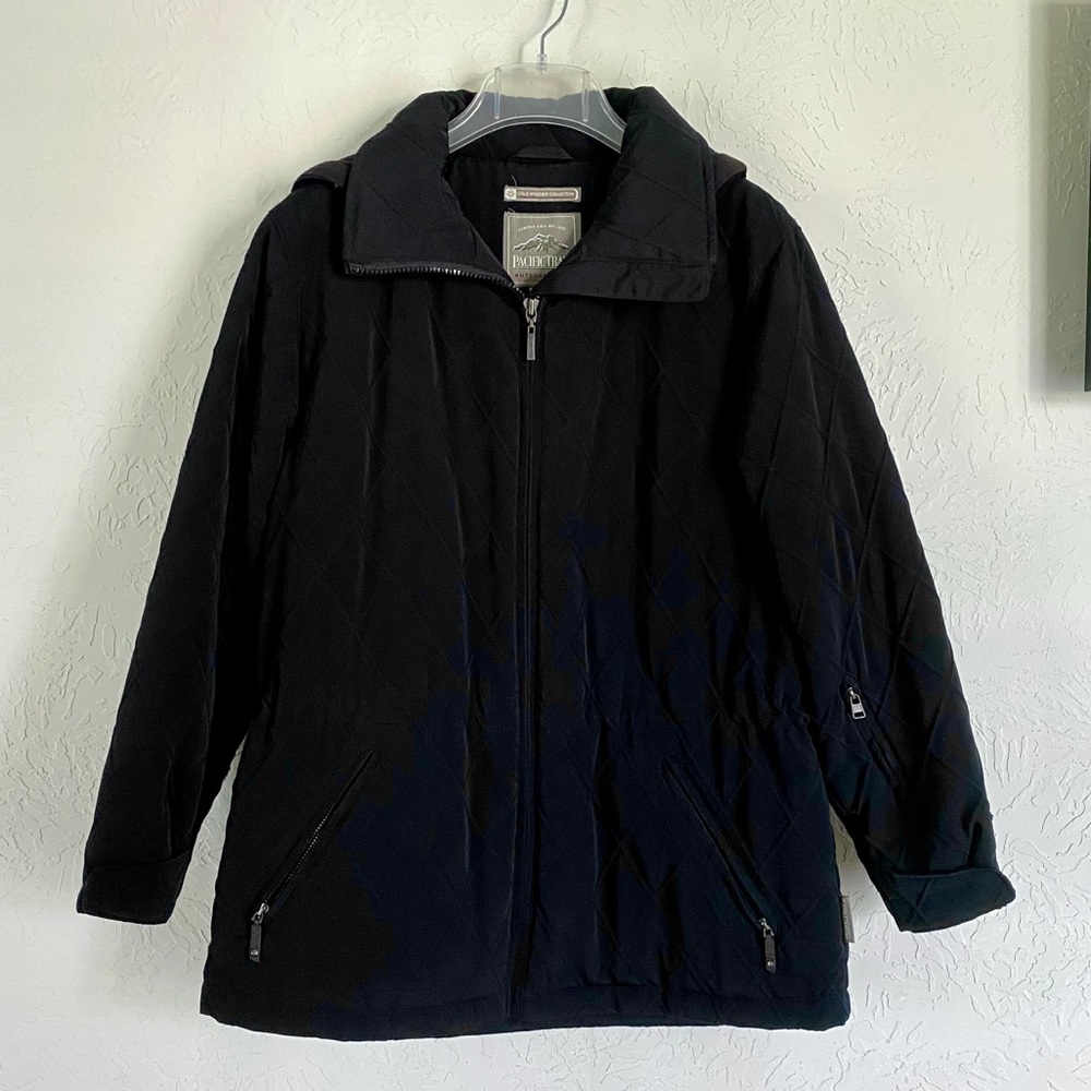 Black coat for winter activities or everyday wear!